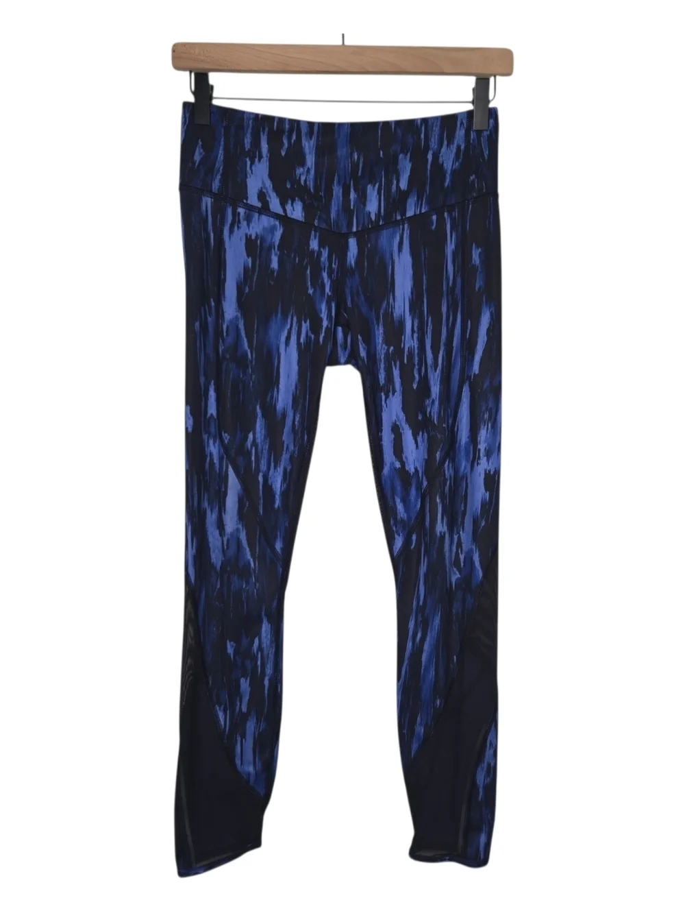 Lululemon Womens Blue Painted Animal Sprinkler All Meshed Up Leggings 4